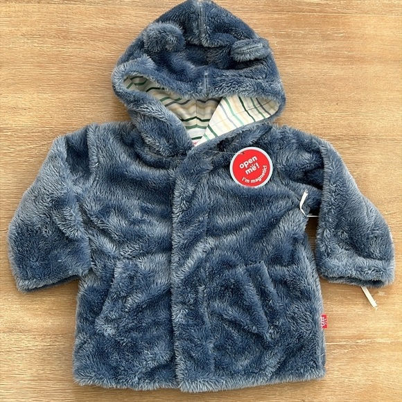 Magnetic Me Other - Magnetic Me Winter Sky Minky Let’s Go Jacket 0-6 12-18 18-24 months